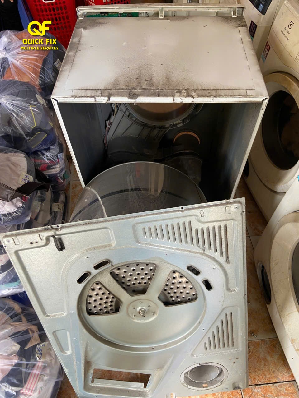 Máy Sấy Quần Áo Không Nóng: Thợ Sửa Tận Nhà Cần Giờ 30P