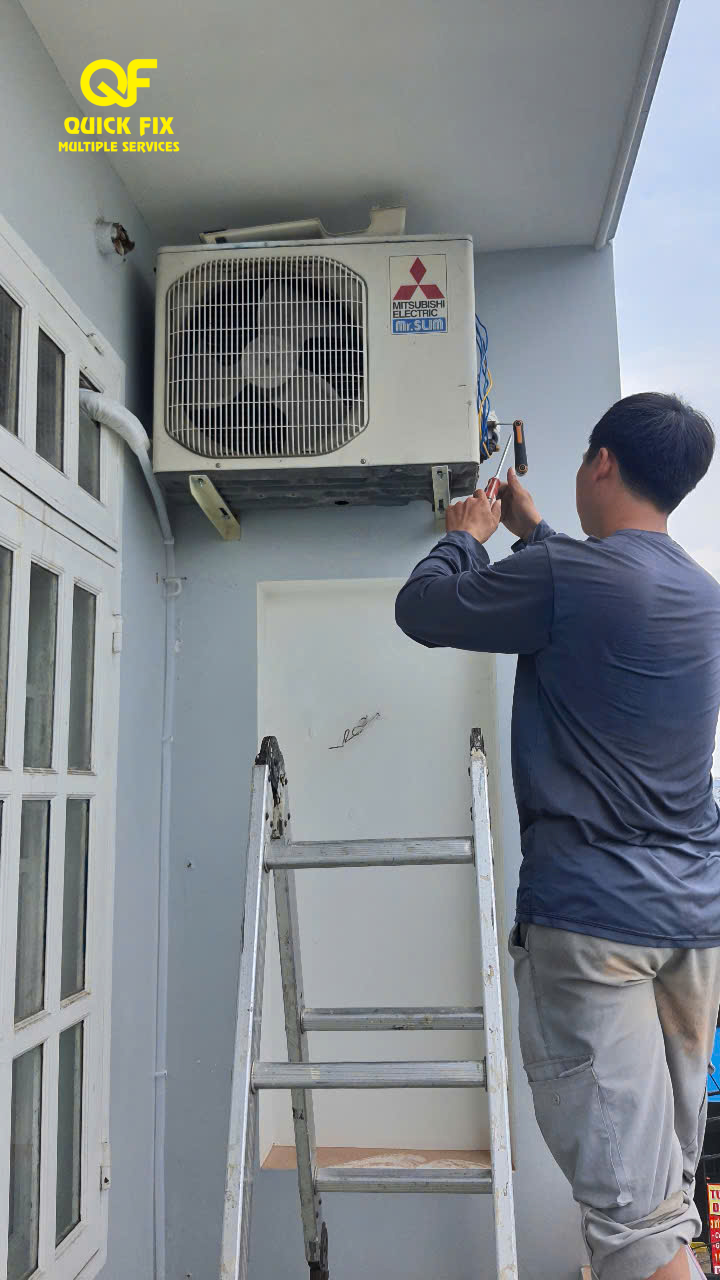 Vệ Sinh Máy Lạnh Tại Nhà Huyện Củ Chi - Máy Treo Tường Giá Rẻ, Sạch Deep
