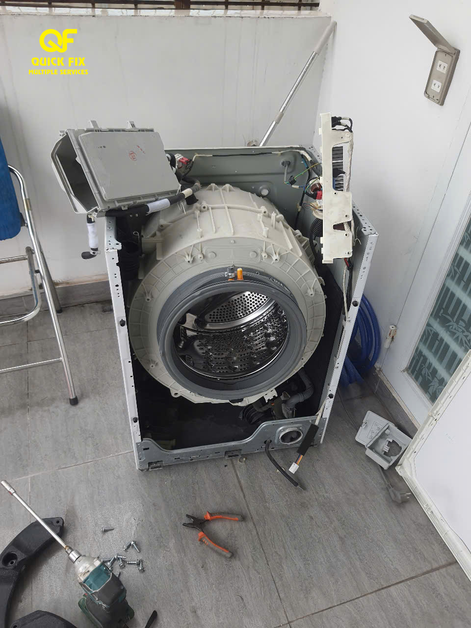 #1 Sửa máy giặt tại nhà Quận Bình Tân - Điện Lạnh QUICK FIX