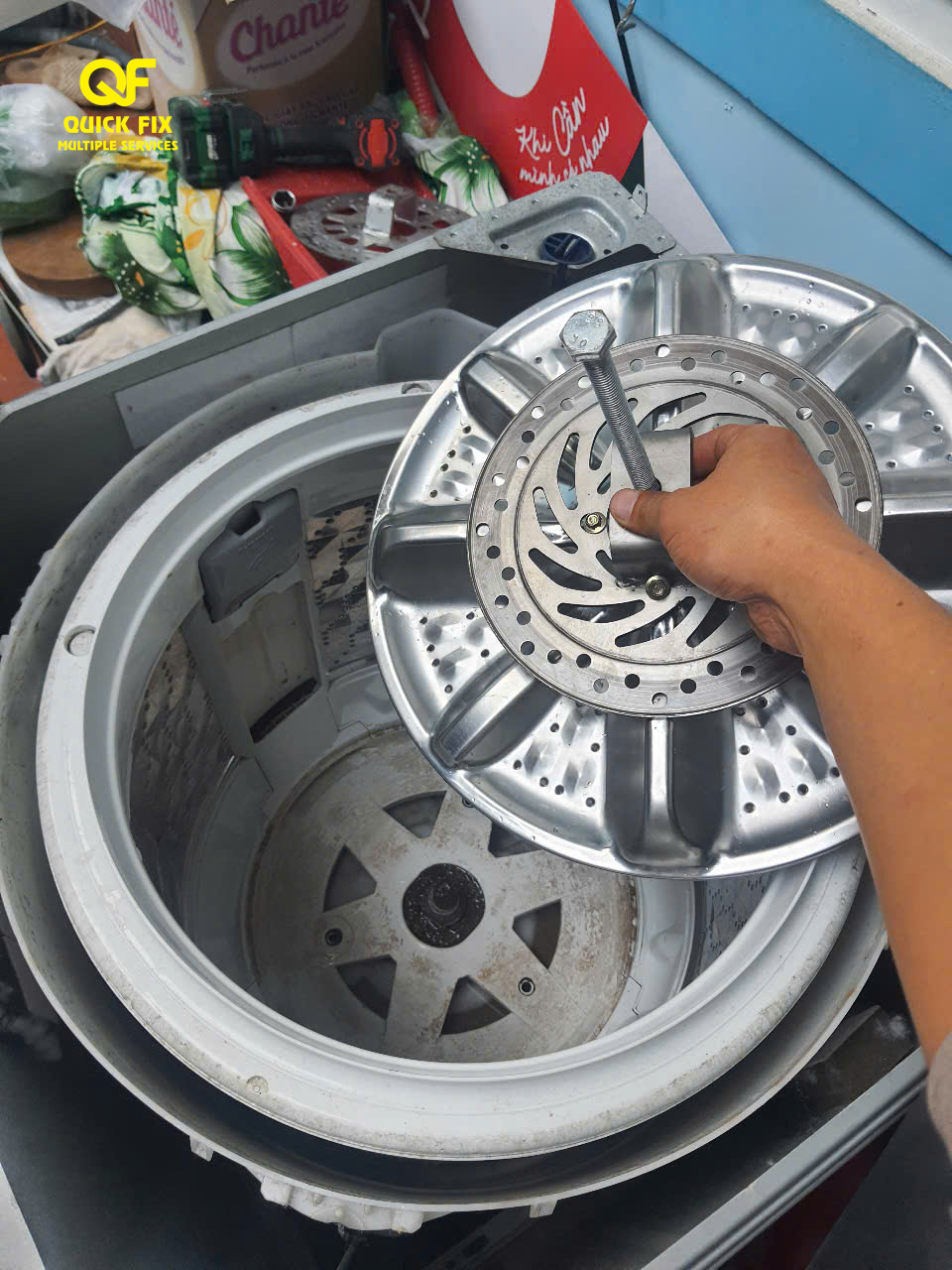 #1 Sửa máy giặt tại nhà Quận Bình Thạnh - Điện Lạnh QUICK FIX