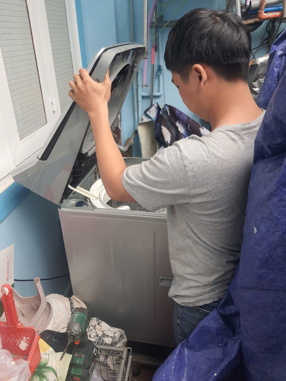 Thợ Sửa Chữa Máy Giặt Quận 6 - Sạch Sâu, Chạy Êm Như Mới