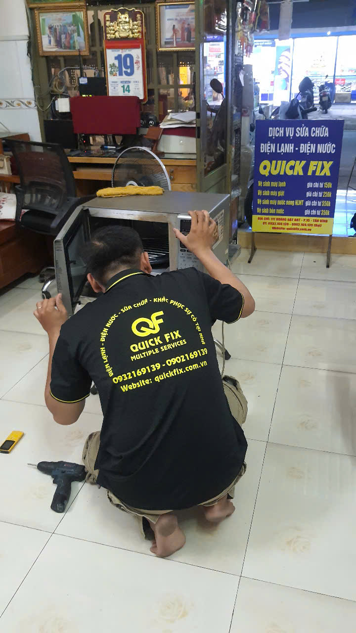 #1 Sửa Lò Vi Sóng Quận Bình Tân : Chuyên Nghiệp, Giá Rẻ, Đảm Bảo