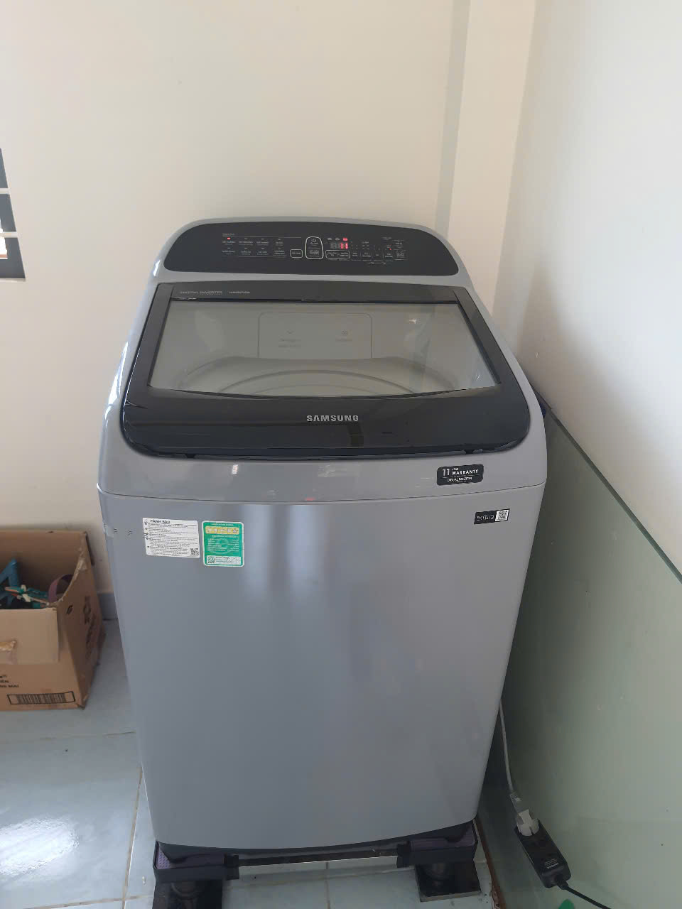 Vệ sinh máy giặt cửa trên tại quận Bình Tân #1