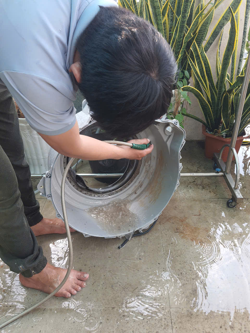 Dịch Vụ Rửa Máy Giặt Tại Gò Vấp | Khử Mùi Hôi, Diệt Khuẩn 99%