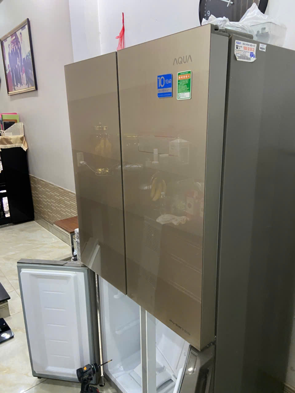 Tủ lạnh bị chảy nước phải làm sao - Giải đáp bởi ĐIỆN LẠNH QUICK FIX