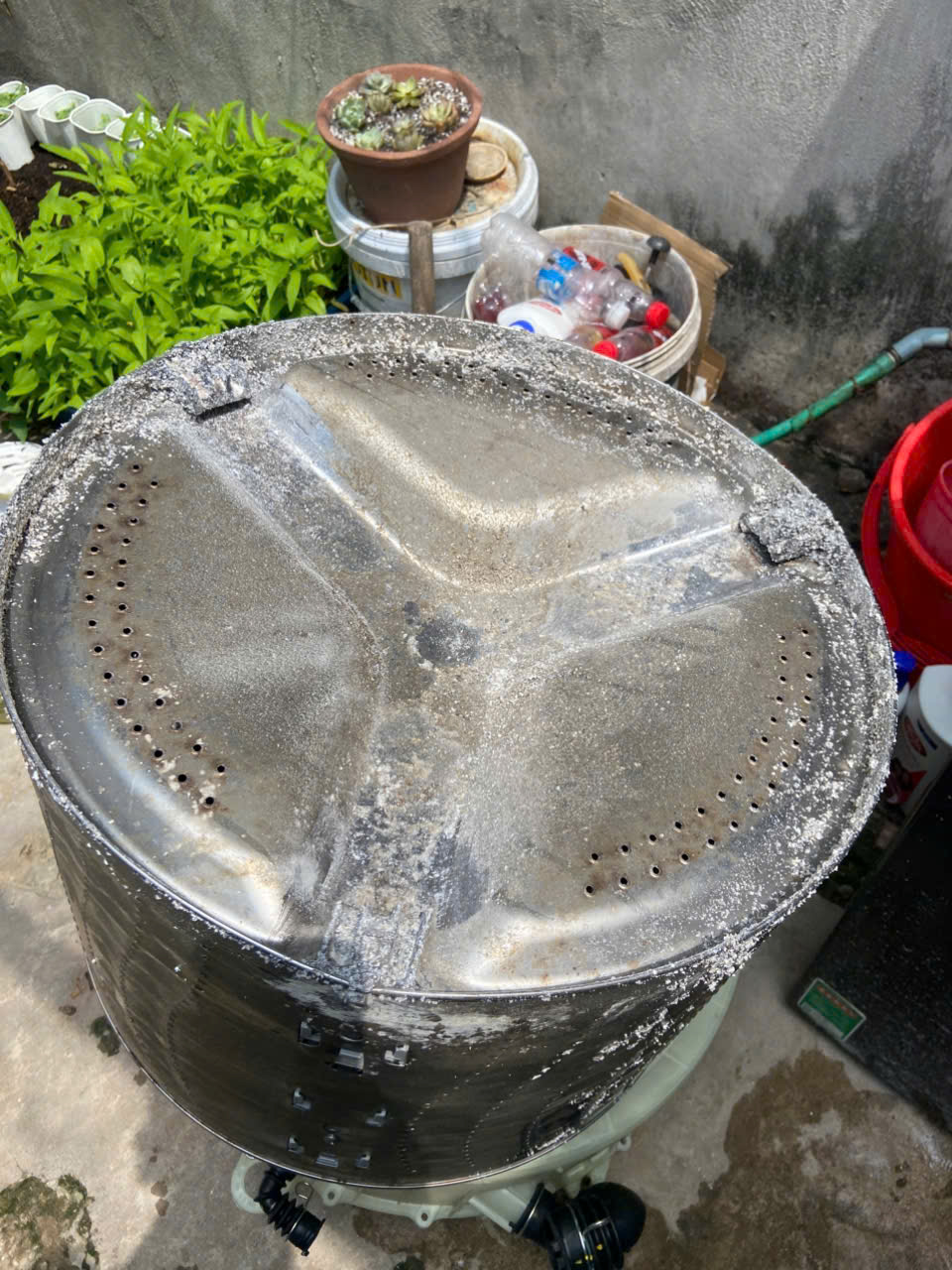 Sửa máy giặt lồng ngang ( cửa trước) Tại TpHCM - Thay chảng ba