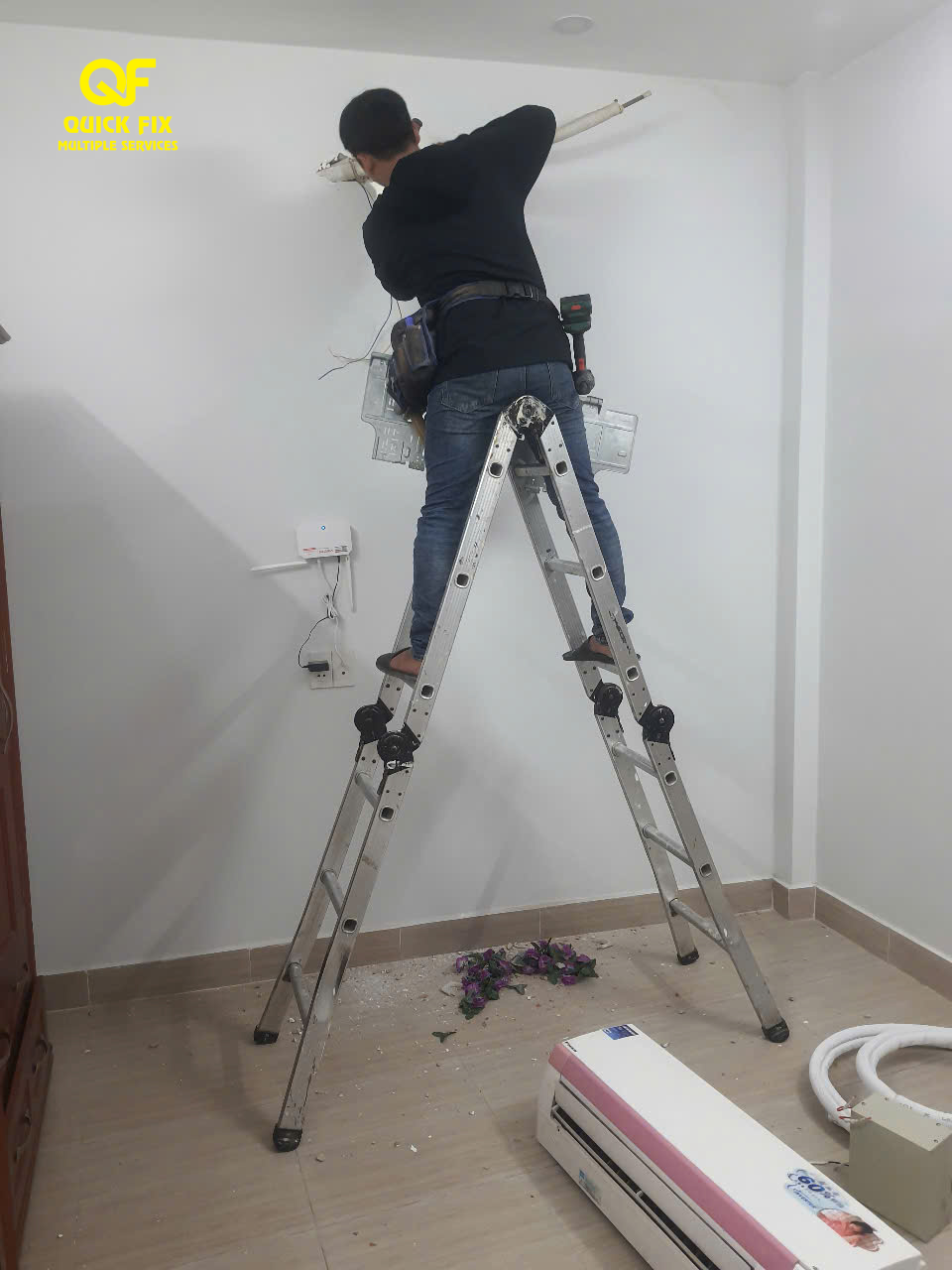 Sửa Máy Lạnh Tại Nhà Tân Bình TP.HCM 24/7 – Bảng Giá Mới Nhất 2025 | ĐIỆN LẠNH QUICK FIX