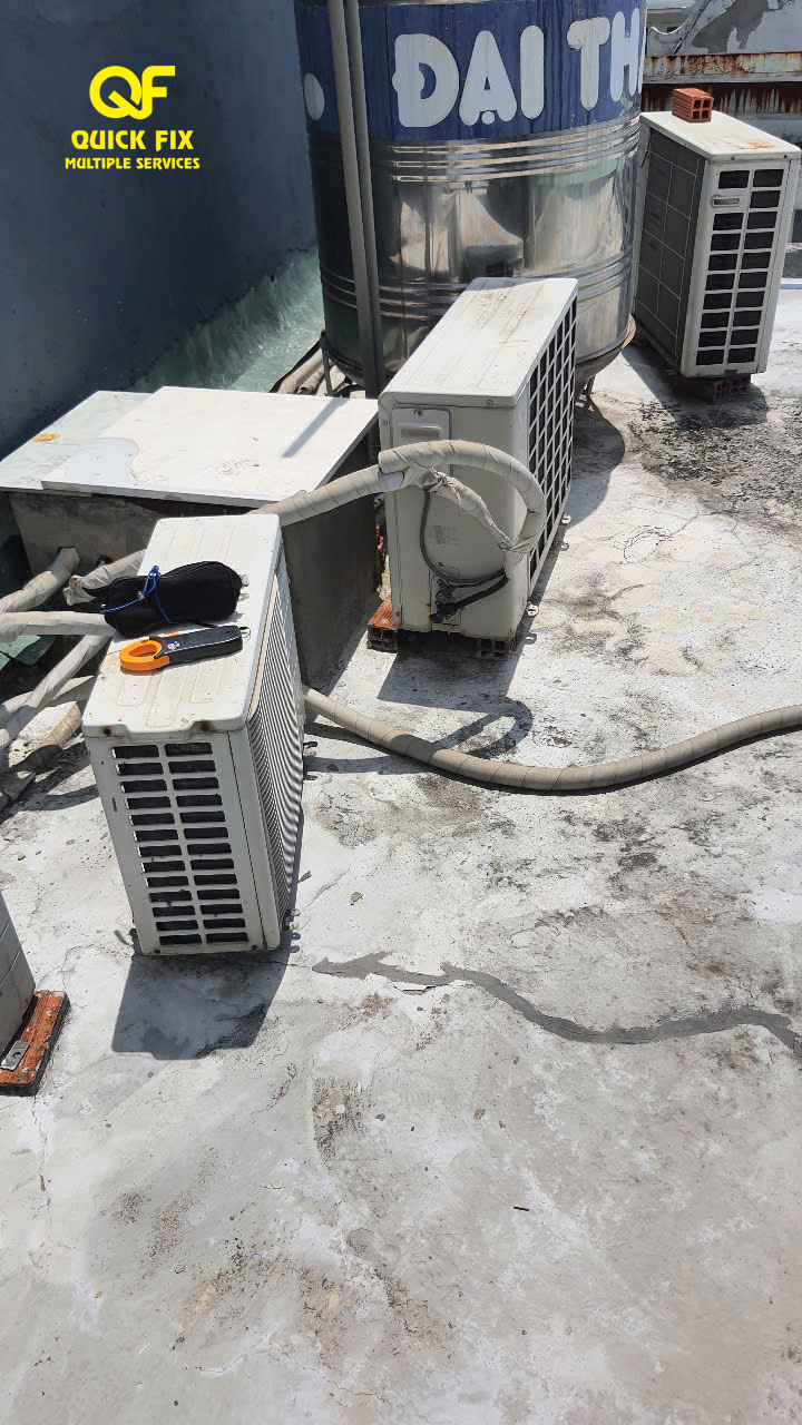 Thay block máy lạnh Tân Bình
